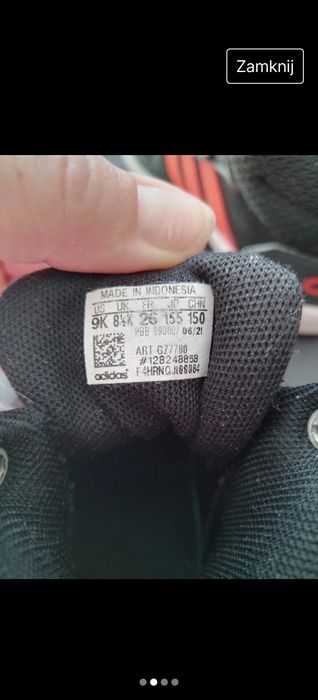 Buty dla chłopca adidas