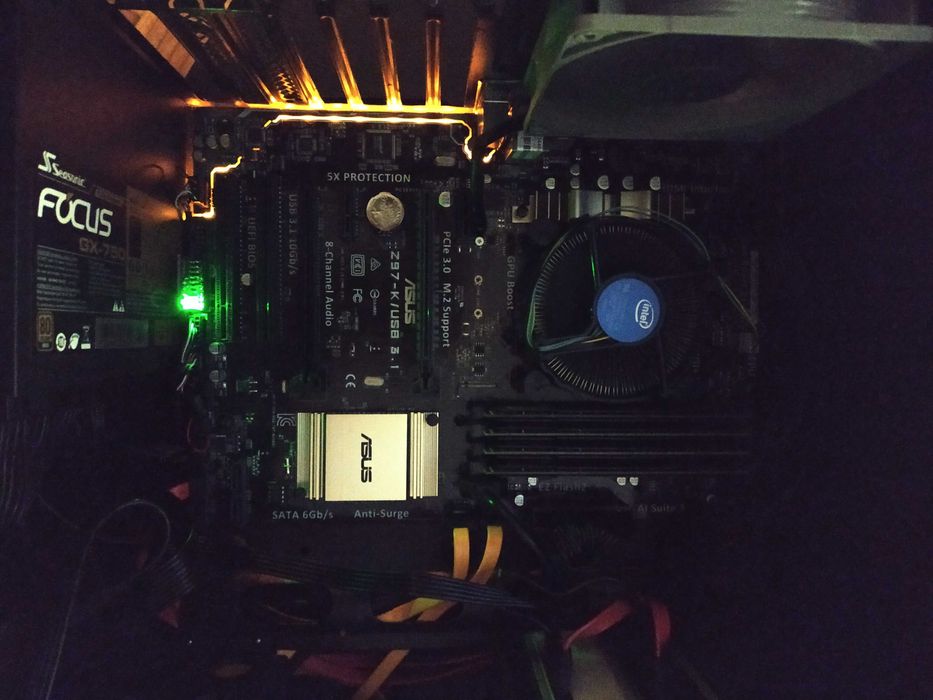 Conjunto Asus Z97-K + Intel i5-4460 + 16GB Crucial Ballistix + TPM