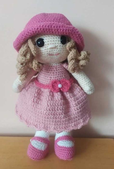 Duża lalka amigurumi hand made