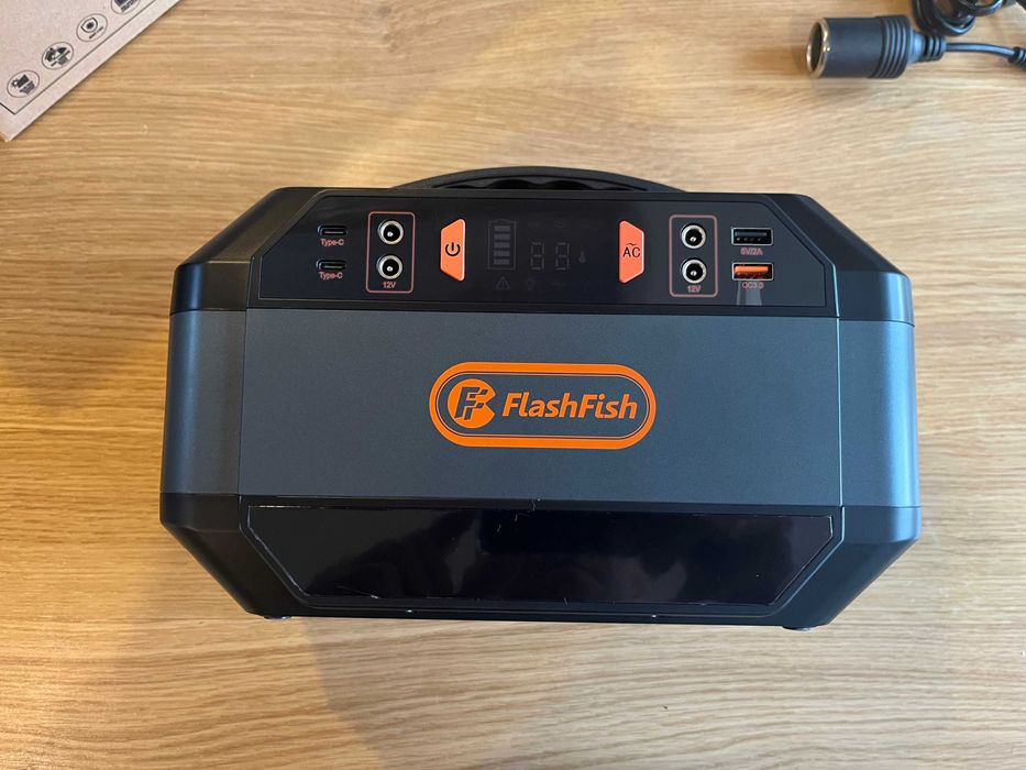 Bank energii FlashFish P56 330W 299WH plus Panel Solarny