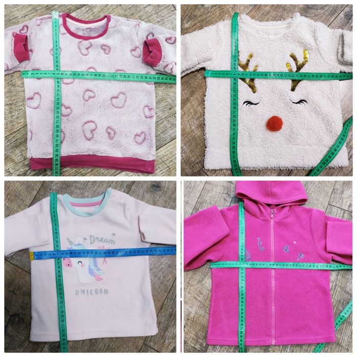 Флісові кофти, фліски, толстовки, Primark, Disney, р. 74-116, 1-6 роки