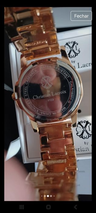 Relógio Christian Lacroix 42mm