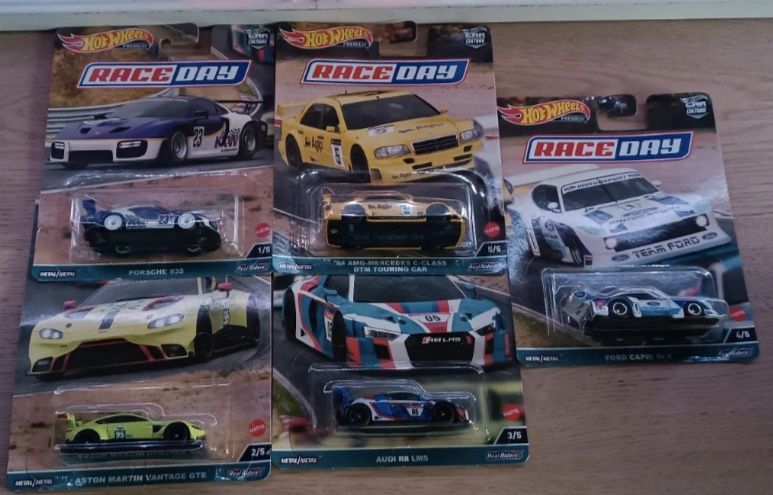 Pack 5 hotweels premium
