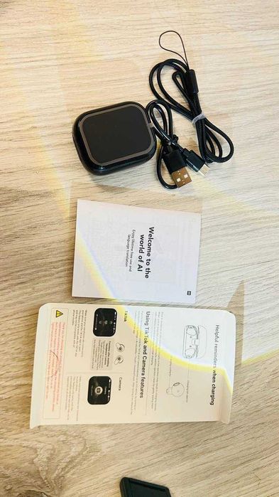 HTC NE68 AI навушники перекладач 134 мови Bluetooth 6.0 сенсорний кейс TWS беспроводные наушники переводчик Touchscreen USB-C
