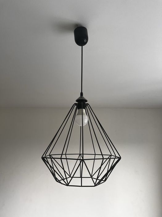 Abażur do lampy wiszącej razem z kablem- lampa wisząca