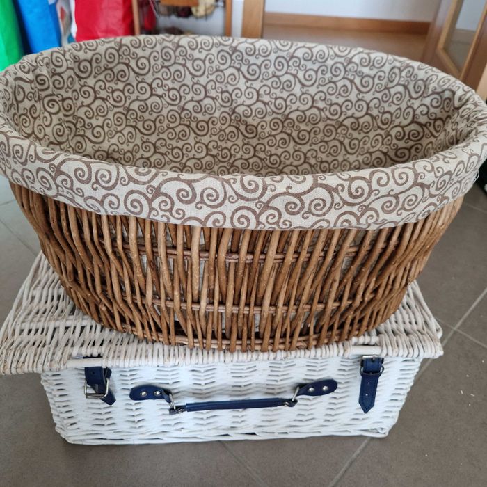 Cestos para arrumação ou decoração