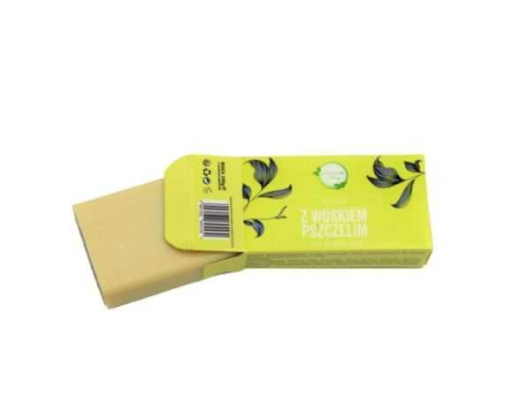 Mydło Naturalne z woskiem pszczelim 100 g