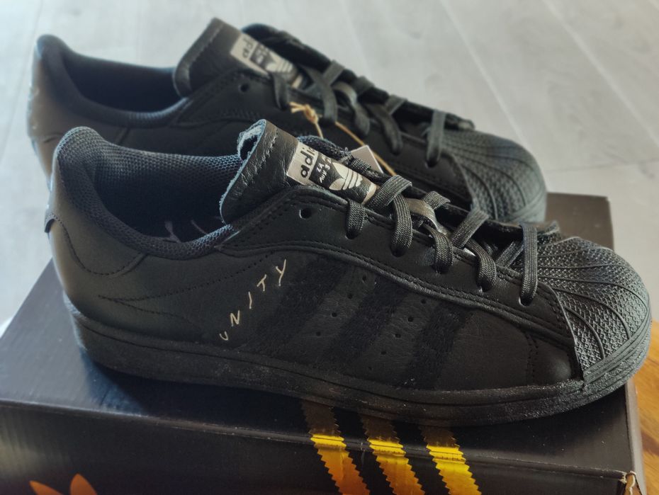 Adidas Superstar ADV x Unity sneakersy czarne