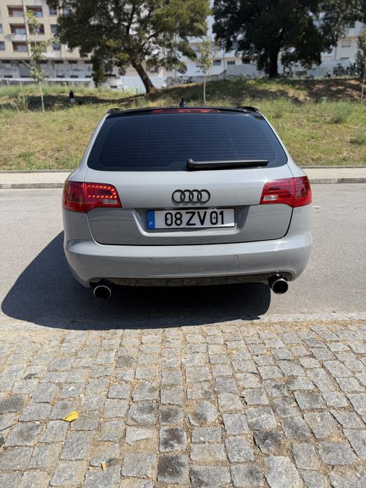 Audi A6 C6 3.0 TDI Quattro 70€ IUC | TETO ABRIR | PELE | BOSE | XENON | LED | F1 | NARDO GREY