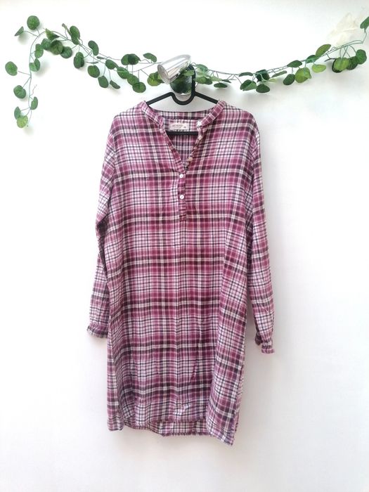 Vestido Axadrezado de Dormir