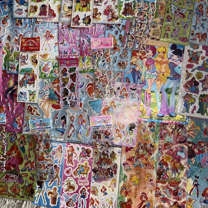ОНОВЛЕННЯ Наліпки вінкс winx наклейки винкс