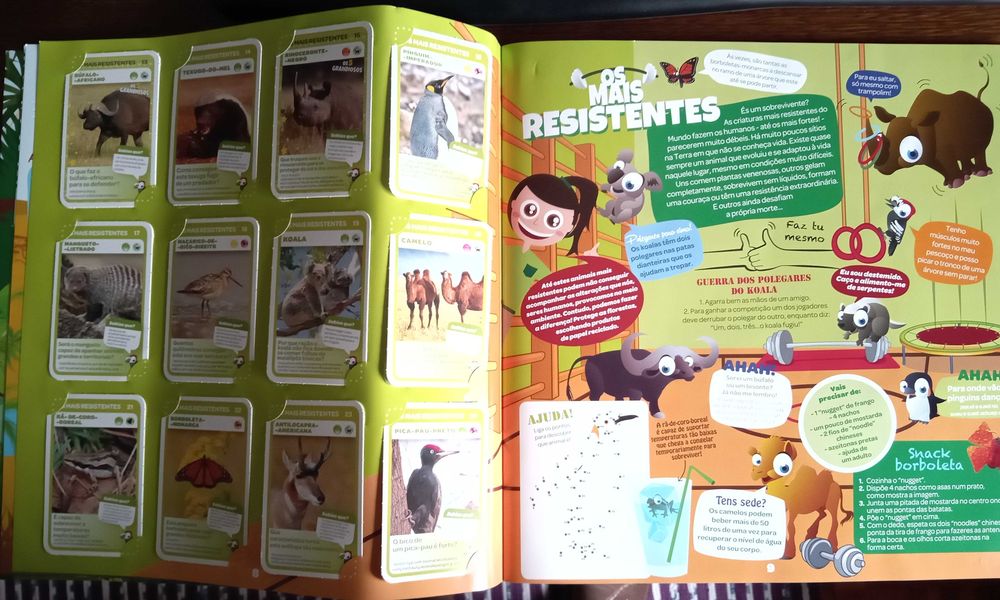 Super Animais - - - Colecção Completa - Pingo Doce - - - - - Cromos