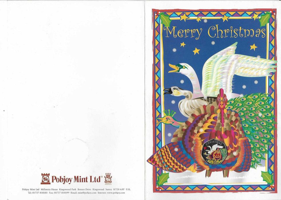 Ilha de Man - - - "Merry Christmas" - - - - - Moeda