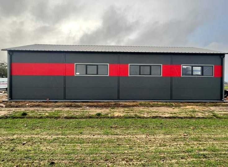 Hala magazynowa 12x25x4,5 PIR60mm