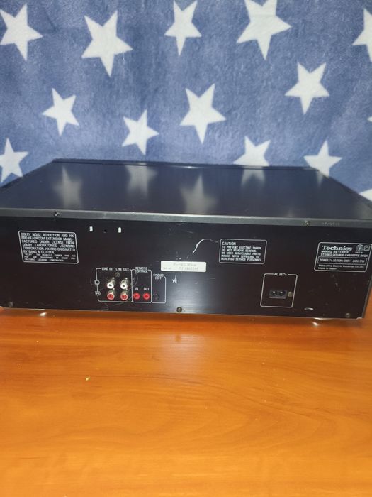 Odtwarzacz Magnetofon Technics RS-TR313 Double Cassette Deck Auto Reverse