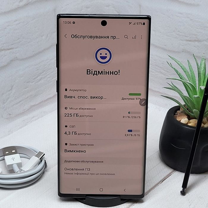 Продам телефон Samsung Note 10 8/256Gb NFC в гарному стані