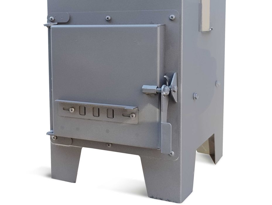 Piec wolnostojący EKON kominek  stalowy koza ŁOPATKA + BLACHA GRATIS