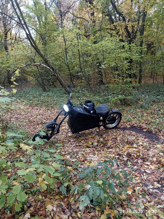 Електромотоцикл 72в lifepo4 Qsmotor