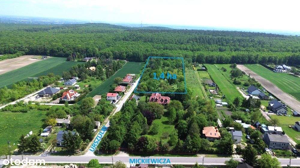 Działki dla inwestora/1,4 ha/Janów gmina Chełm