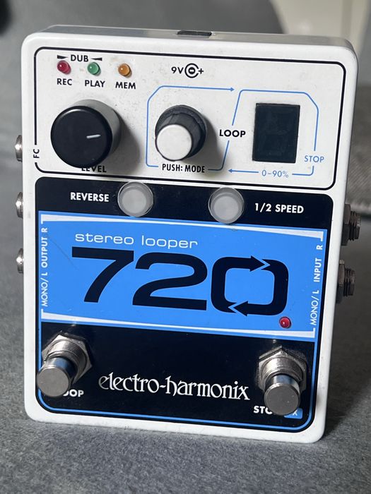 pedał pętli gitarowej EHX 720 (loop pedal)