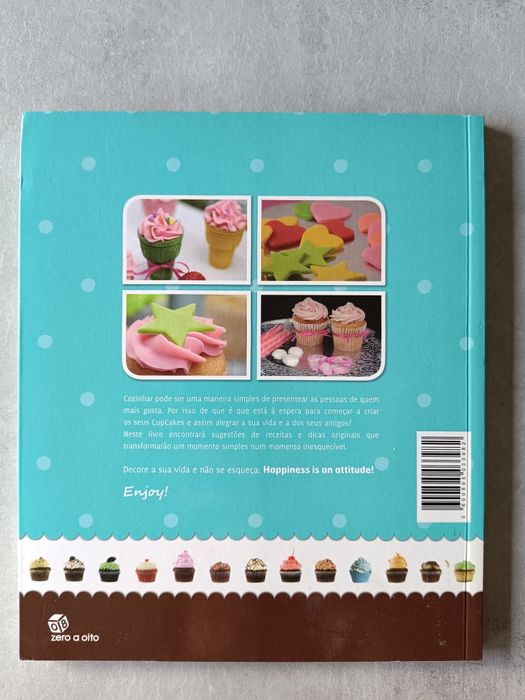 Livro de cozinha e bolos Merry Cupcakes