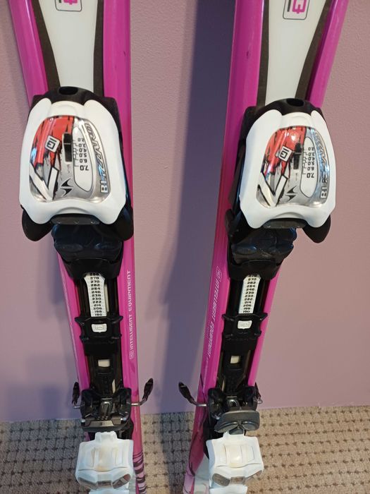 Zestaw narty Blizzard 130 cm, buty Lange rozmiar 23