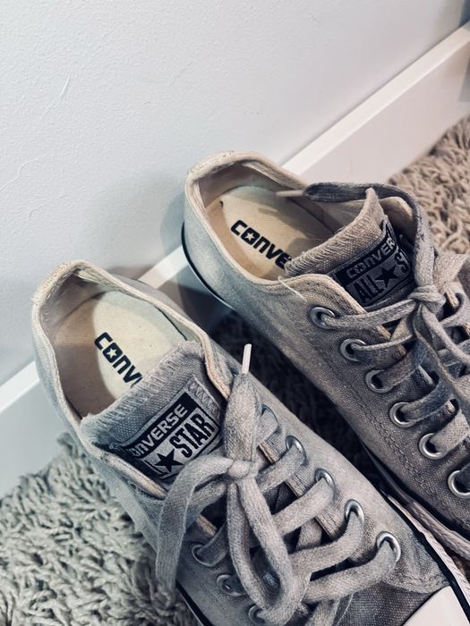 Szare trampki converse 37