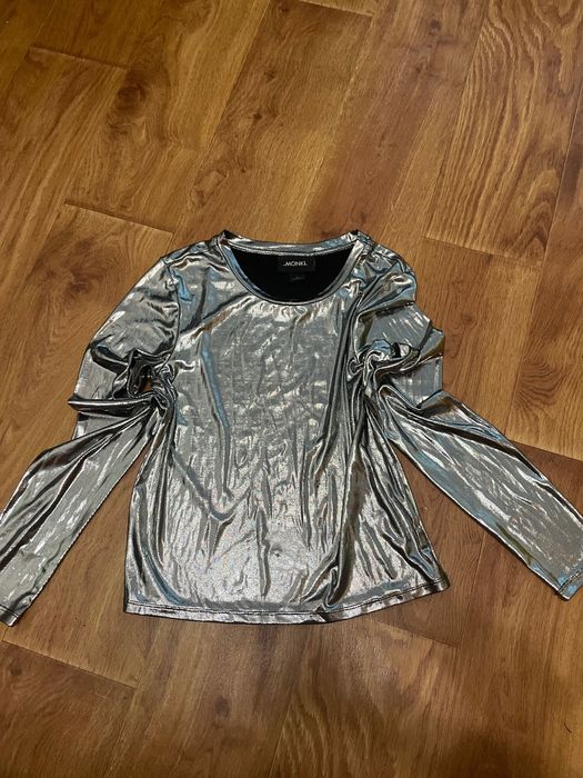 Топ жіночий сріблястий