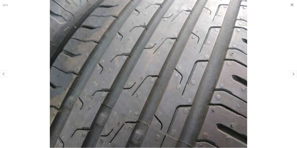 4x nowe opony letnie Continental EcoContact 6 215/55 R17