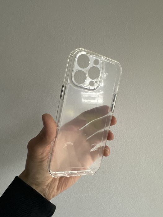 Etui przeźroczyste crystal case + SZKŁO hartowane do iPhone 16 PRO MAX