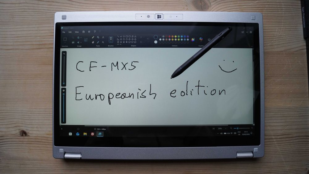 Panasonic Let's Note CF-MX5 | 1kg | Mod USB-C | 2-in-1 Dotyk + Rysik