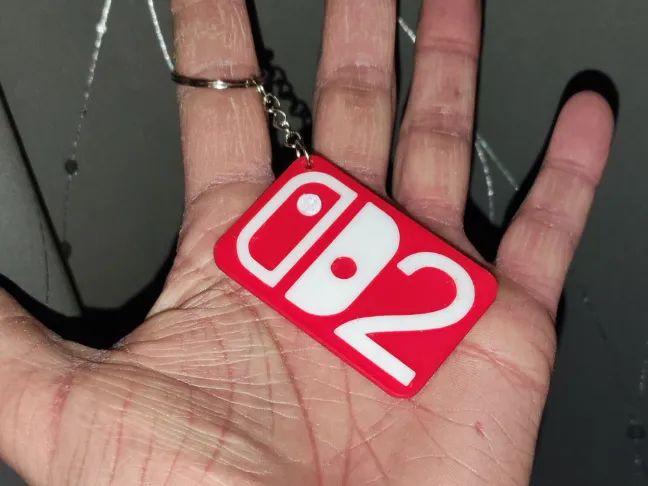 Porta-Chaves Logo Nintendo Switch 2