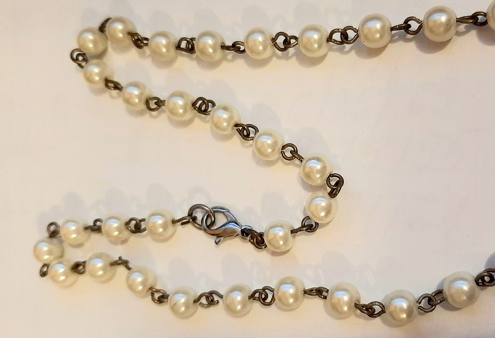 Piękny naszyjnik z pereł