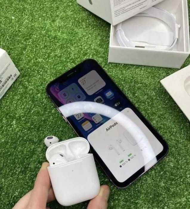 Наушники аірподс 2 самое лучшее качество Premium