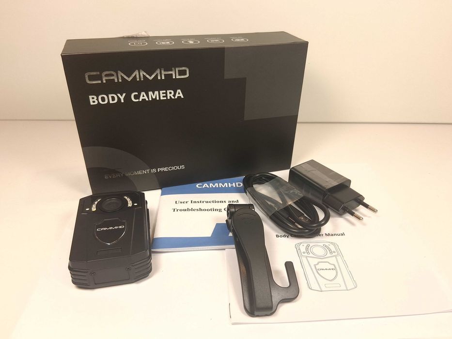 U045 Kamera Osobista Body Camera Cammhd FullHD Night Vision USB-C Nowa