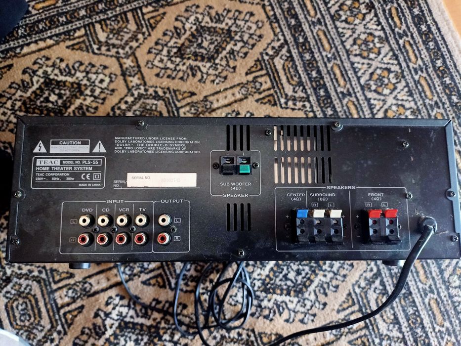 Teac PLS-55 Home Teather dolby Surrond Pro-logic