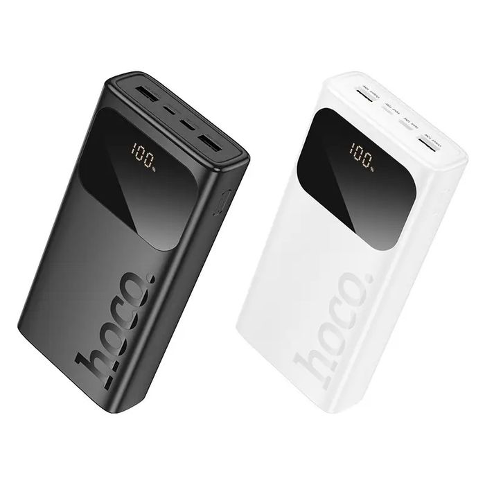 Павербанк повербанк 30000mAh HOCO J144A |2USB/1Type-C| Білий