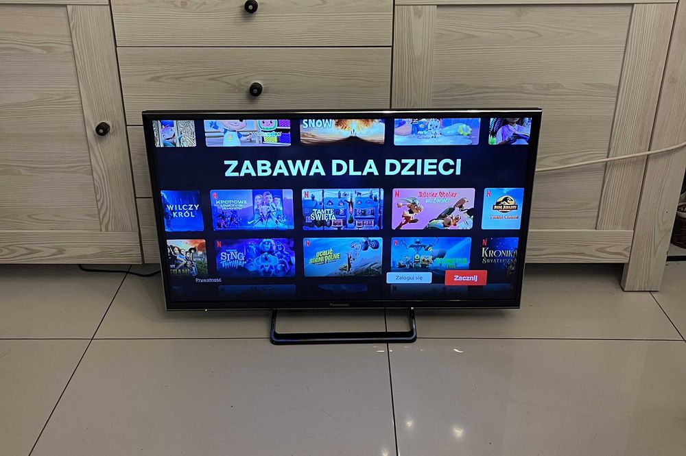 TV, Telewizor Panasonic 32" Full HD LED -Smart TV, DVB-T2, Netflix, YouTube -Dowóz, Gwarancja