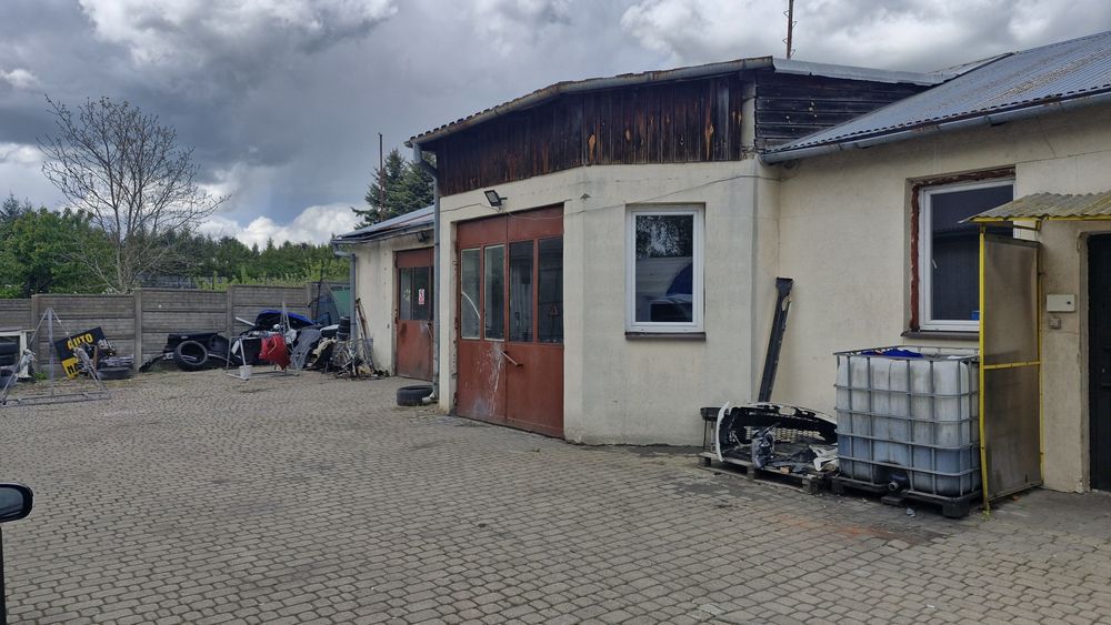 Budynek na warsztat samochodowy lub inną działalność O