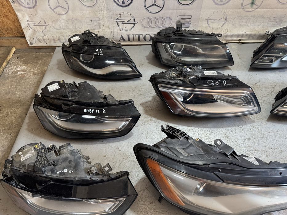 Фара Ауді Ку5 , фара A6C7 A4B8 A5, фара Audi Q5 a6 a4