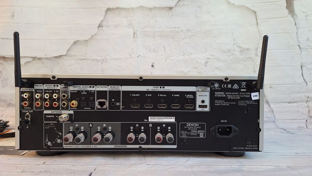 Denon DRA-800H Heos Wifi Bluetooth Spotify DSD 2x145W