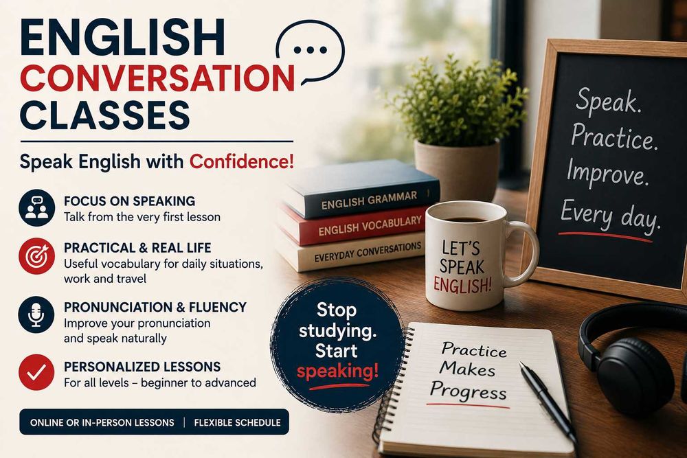 Aulas de Inglês — Foco em Fala e Confiança