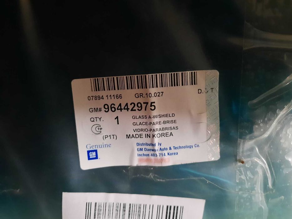 96442975 ORIGINAL Лобовое стекло Chevrolet Aveo  т 200 РАЗБОРКА