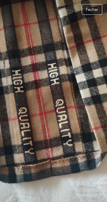 Saia fazenda inglesa classic check