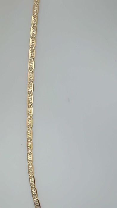 Złoty łańcuszek 45 cm próba 585 splot VALENTINO NOWY / Fajne Okazje