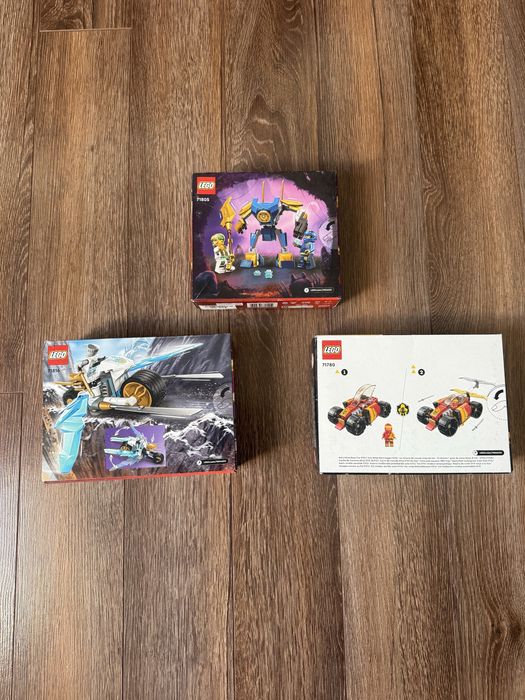 Нові запаковані набори Lego Ninjago