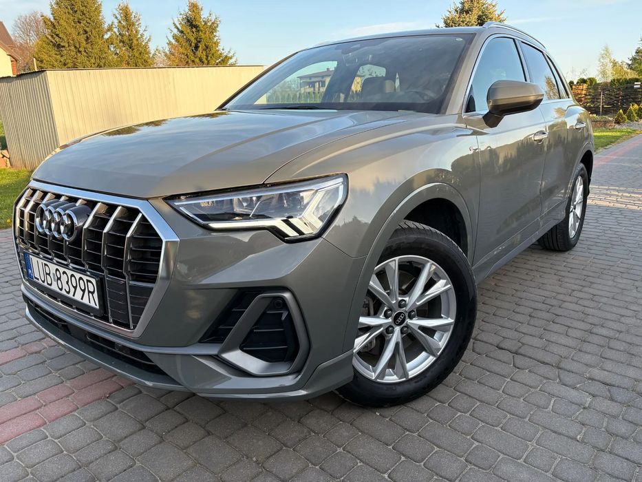 Audi Q3 Stan idealny, Chronos Grey, Niski przebieg