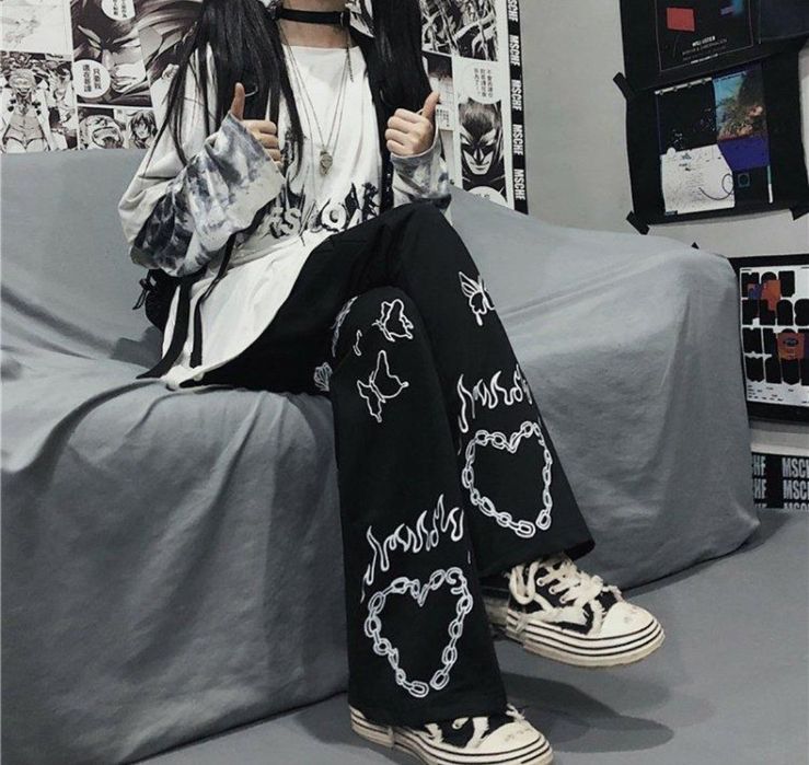 Штаны готик панк