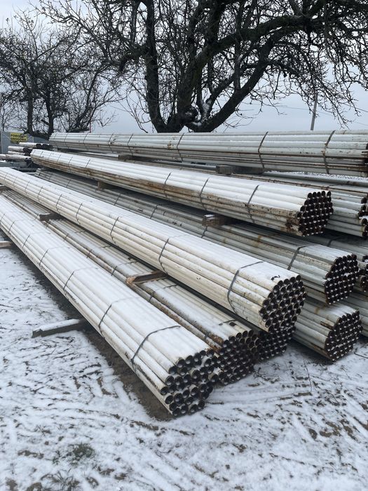 Rury stalowe 76/60 x4mm wygrody zagrody słupki