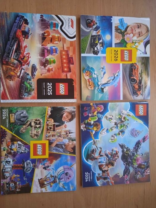 Katalogi Lego 13 sztuk